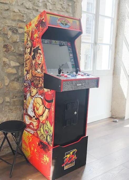 L'Arcadia 4 Lits Climatise Jeu D'Arcade Centre Historique Nimes Appartement Buitenkant foto
